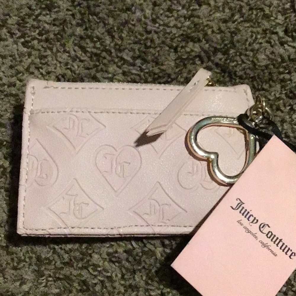 NWT Juicy Couture Pink and bling card holder - Picture 2 of 3
